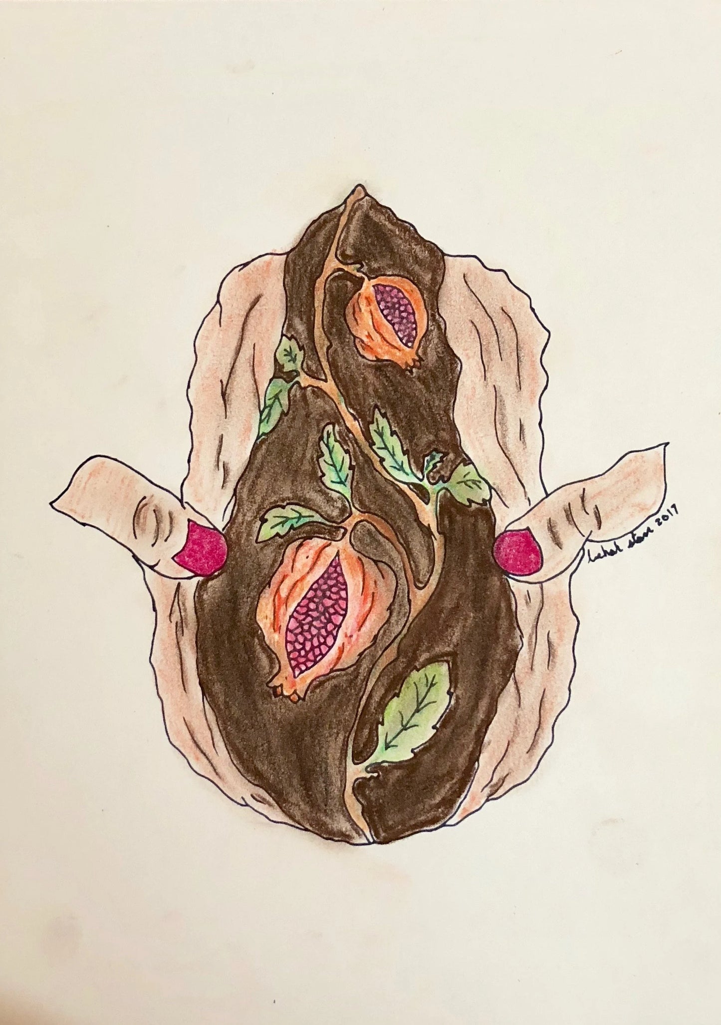 Hamsas for the Divine Feminine: Altar Coloring Cards
